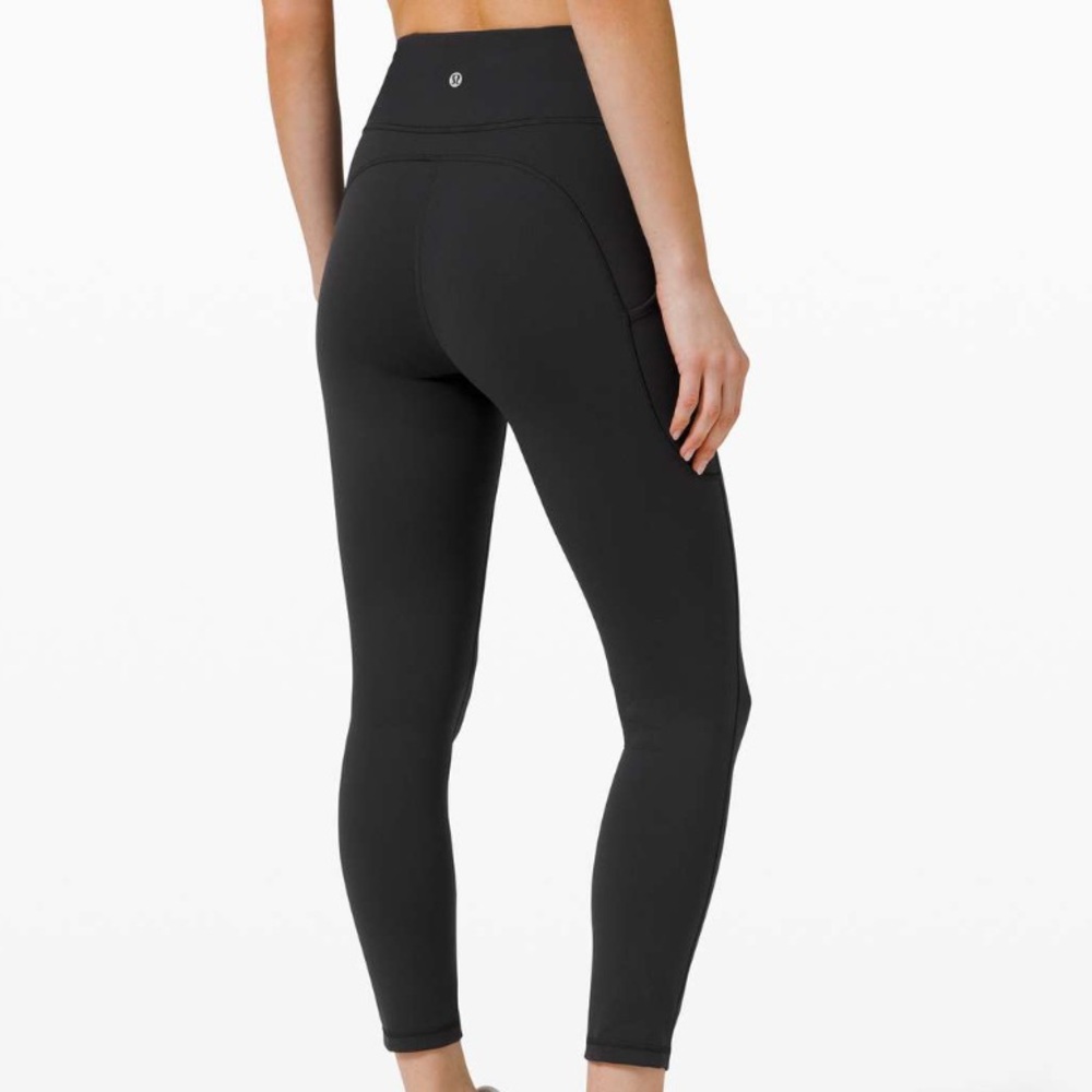 lululemon invigorate high-rise black leggings